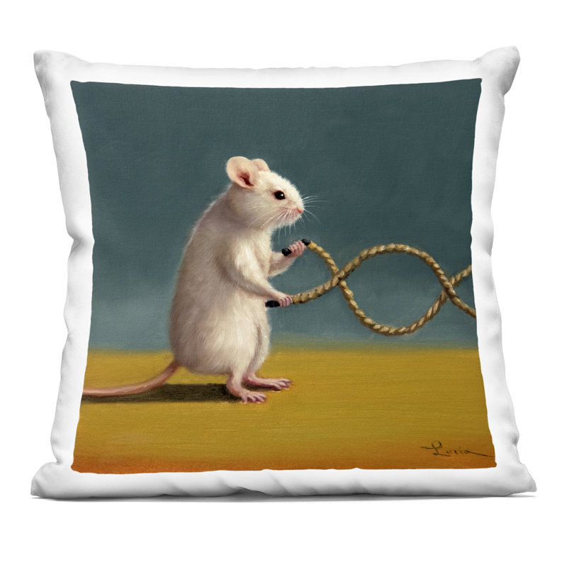 Coussin décoratif souris Mouse