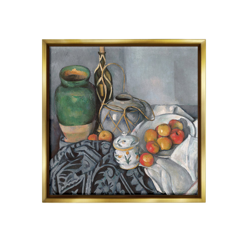 " Classic Style Still Life " by Stellar Design Studio, Gold, 18" H x 18" W