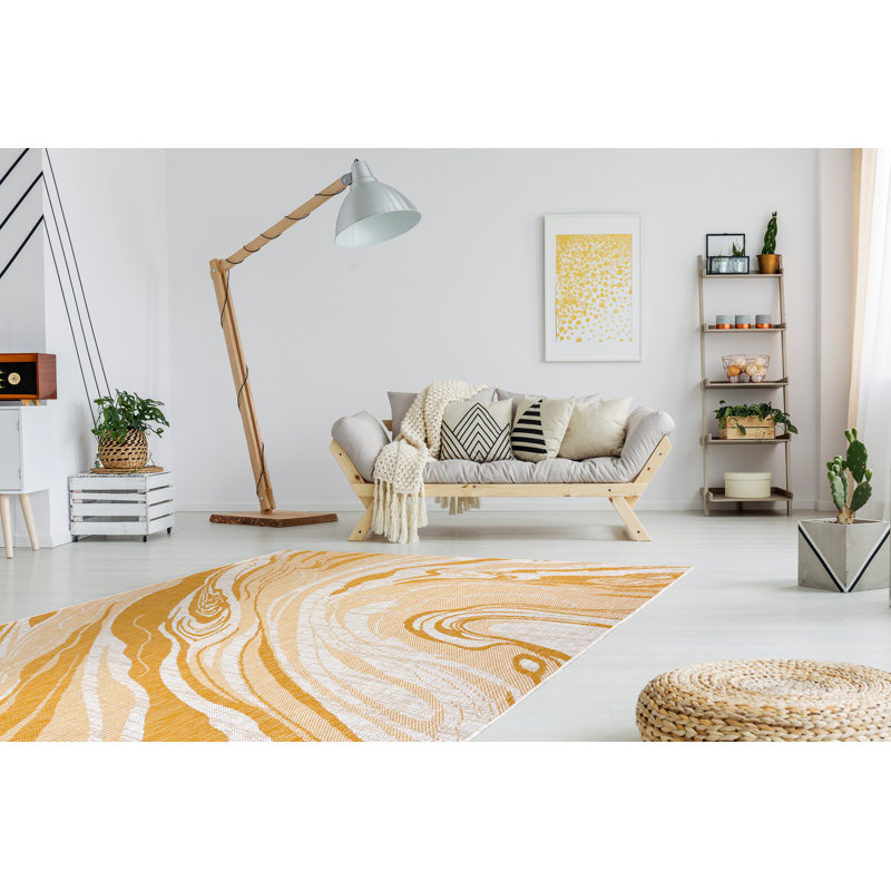 Carolanne Abstract Flatweave Area Rug, Rectangular 160 x 220cm
