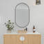 Recessed Framed 2 of Doors Medicine Cabinet with Adjustable Shelves-493522036
