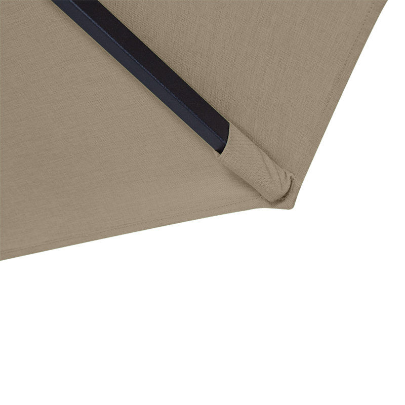  Parasol de patio 9 kaki Linea, Tanné