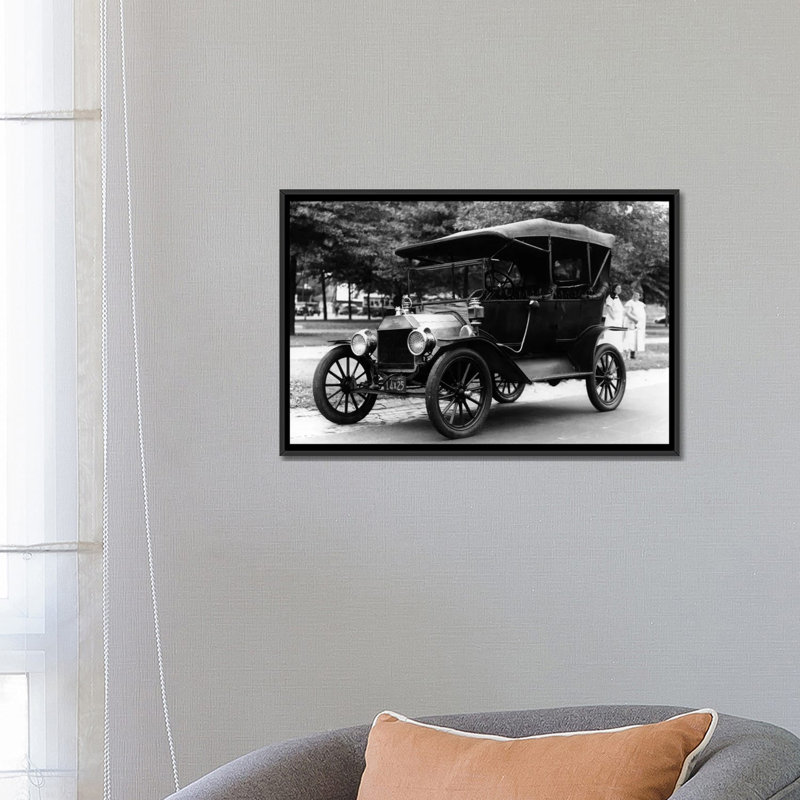 «1920s Model T Ford Touring Car Voiture on Expos Pendant Pendant Parade», reproduction de photo sur toile tendue