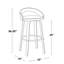 Tabouret de bar à hauteur fixe avec pivot-204416067-204416079