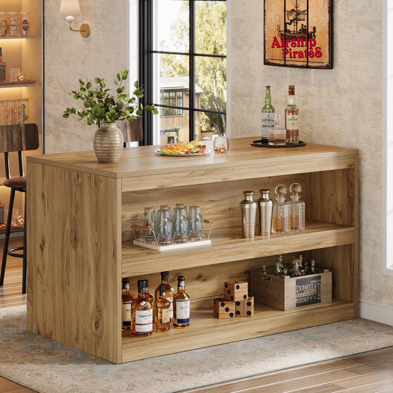 59.05 cm Home Bar Cabinet