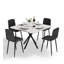 Ensemble de table de salle à manger moderne pour 4 personnes-1894260199-1906682857