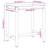 Hossein Rectangle Table Leg-553686286