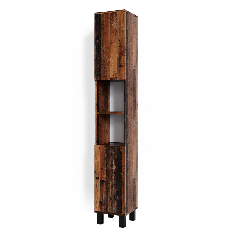 39 x 190 cm freistehender Badschrank Fynn