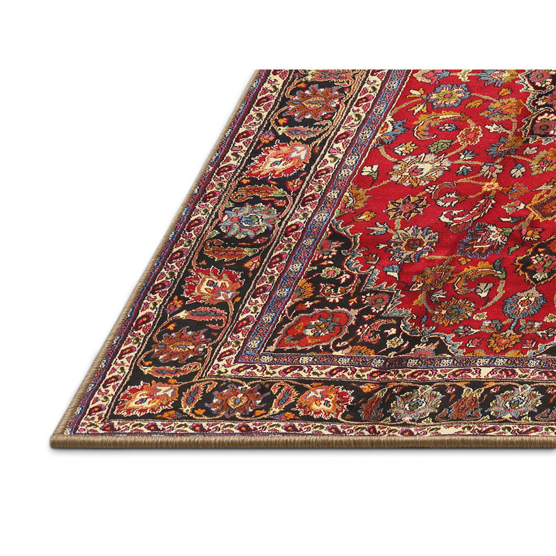 Tapis oriental orange, Rectangle 5 pi x 7 pi