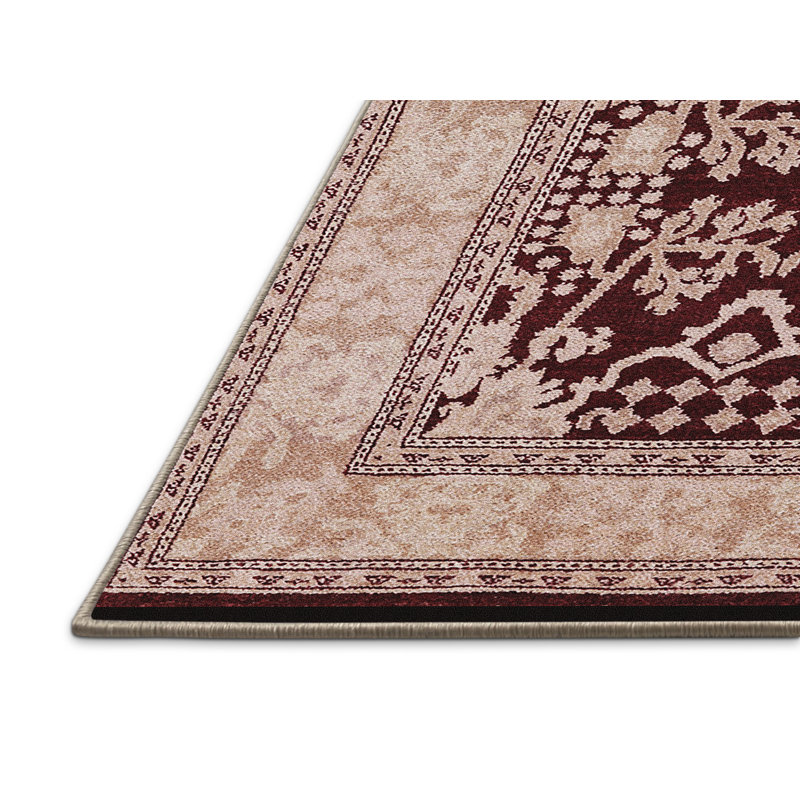 Tapis oriental rouge / beige Arris, Rectangle 2 pi x 4 pi