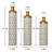 Floor Metal Vase Set Of 3