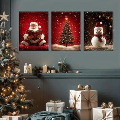 3 Piece Wrapped Canvas Print