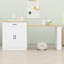 Console polyvalente avec îlot extensible avec rangement et espace de détente et de repas multi-scène