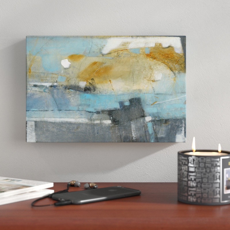 'Ocean View Sunrise' Print on Wrapped Canvas, 16" H x 24" W x 1.5" D