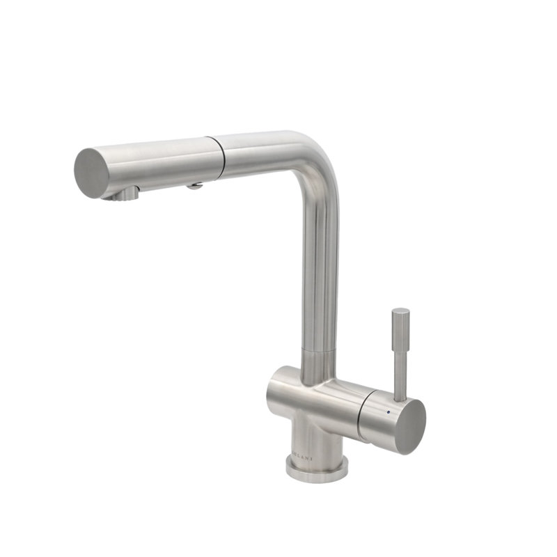 Lulani Nassau Pull Out Kitchen Faucet, Silver