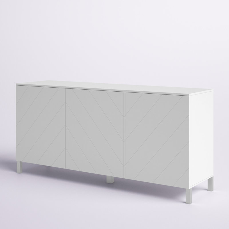 Pennyfield 59.5 " W Sideboard, White