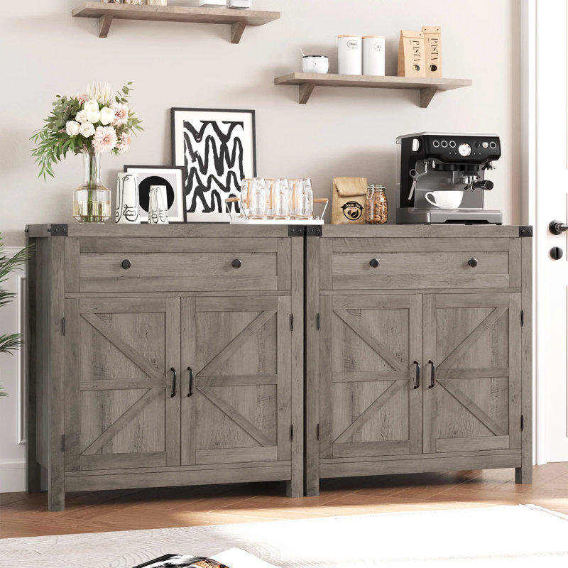 Buffet 29,9 po, Gris cendre