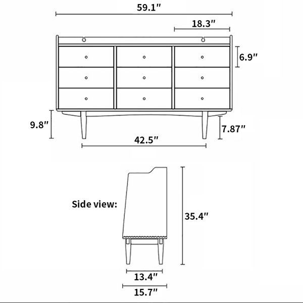 Dimensions du produit