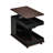 U-Can Adjustable End Table With Wheels, Modern Multifunctional Sofa Side Table With Lift-Top, 360°Rotating Top And Storage Space For Living Room, Small Space-530937723