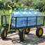 Les camions BIG Wagon Cart facilitent le transport du bois de chauffage