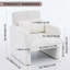 Chaise d'appoint rembourrée en velours Teddy