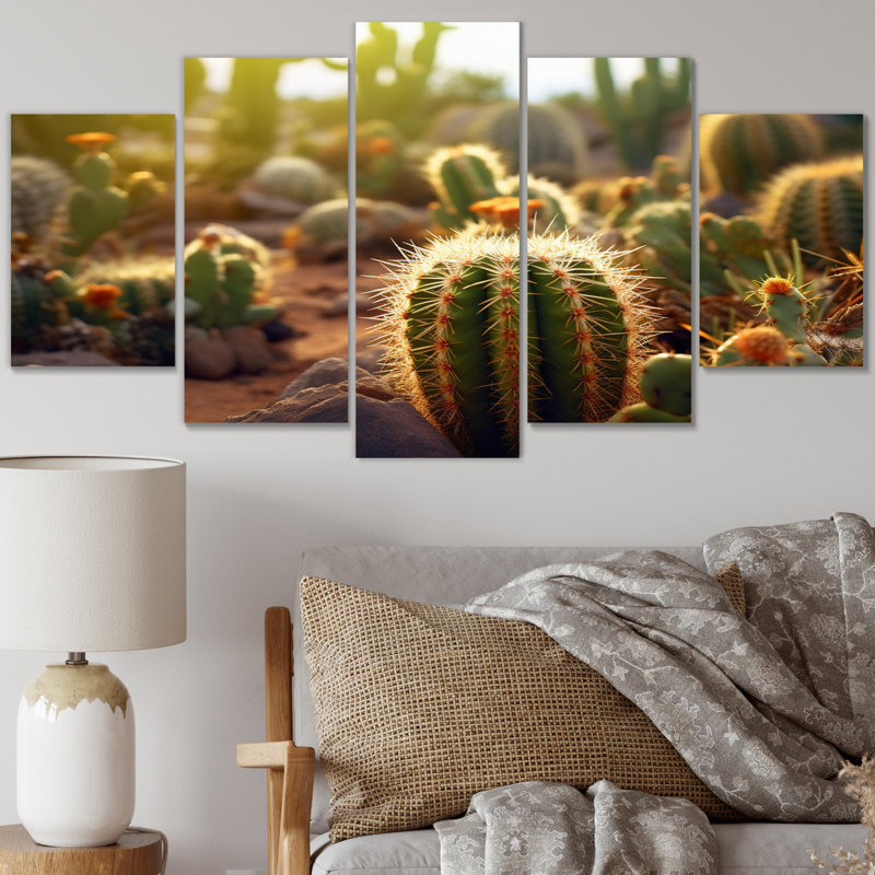 Boho Plants & Flowers Wall Decor on Metal