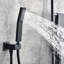Robinet de baignoire romaine à poignée simple avec douchette-59226927