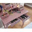 Ensemble coiffeuse et tabouret en bois Sanlo-1367247687
