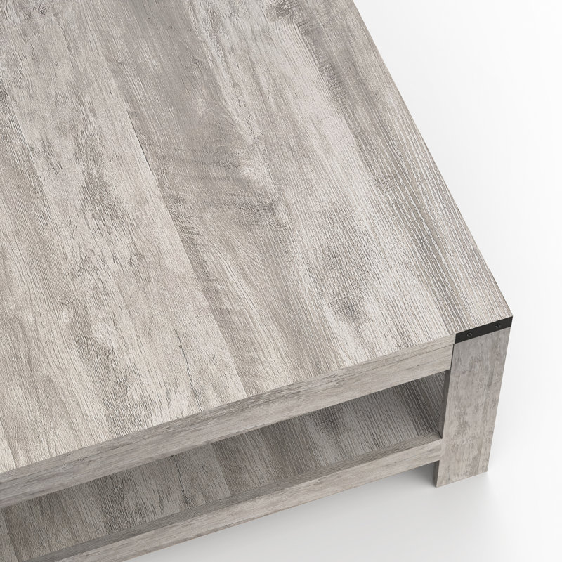 Table basse Zara, Gris délavé
