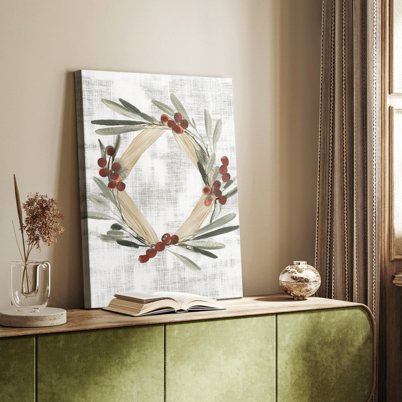 Art de Noël de Noël CCXCIV - galerie Cavas sur mesure, H 12 po x l 8 po
