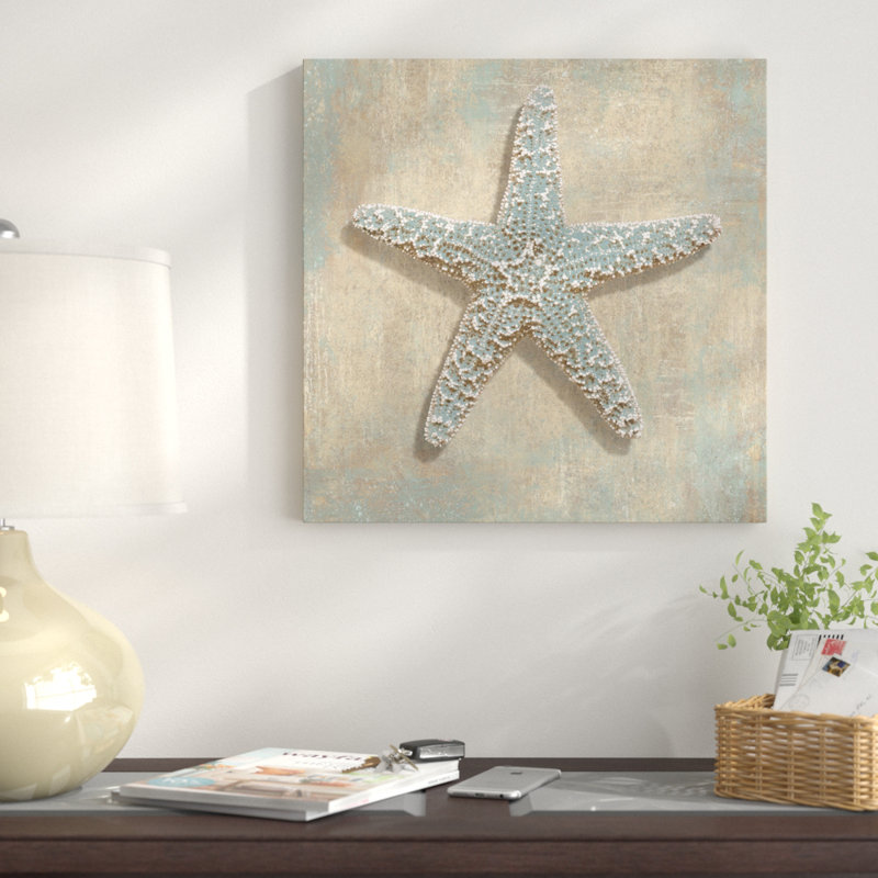 «Aqua Starfish», impression sur toile, H 48 po x l 48 po x P 1,5 po