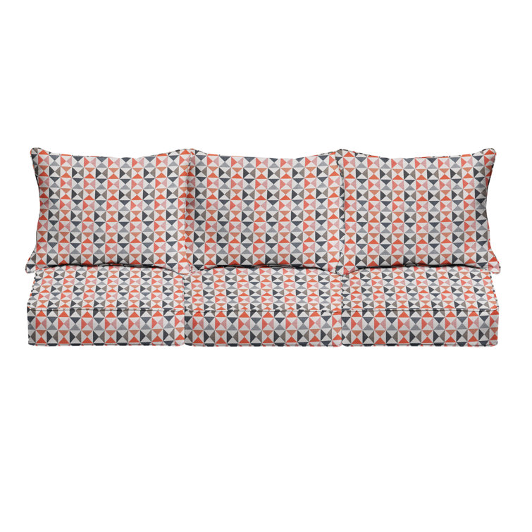 Coussin de siège/dossier sunbrella intérieur/extérieur profond Array