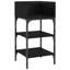 Dungall 35cm W Iron Bedside Table-1133635093