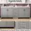 Meuble-lavabo moderne à double vasque minimaliste moderne-96113304