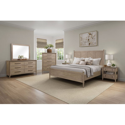 Table de chevet 2 tiroirs Citrus Heights