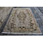 Tapis turc Oushak rétro fait à la main idéal pour le décor de salon biologique avec brun / beige