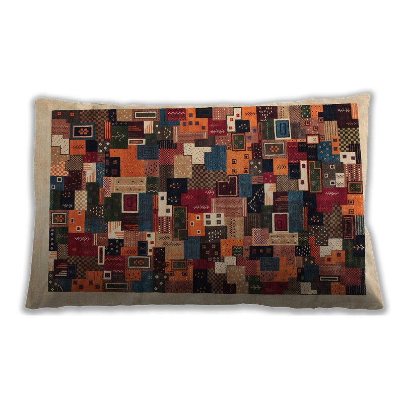 Patchwork Outdoor Throw Pillow