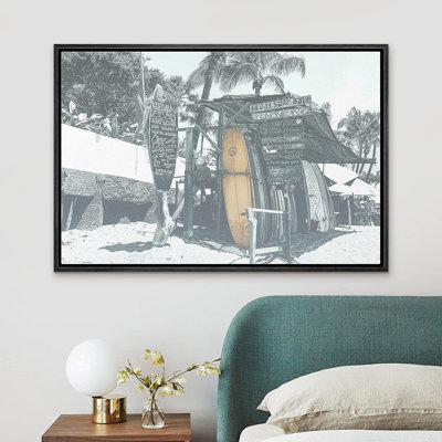 " Surfboard Variety In A Surf Shack "