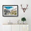 Mountain View in France - Picture Frame Photograph Print-56860218-56860214