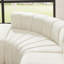 Ensemble de salon modulaire semi-courbé 116 po avec repose-pieds réversible 116 po, 116 pièces-143155852