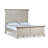 Queen Bed - Whitewashed Gray-2084389413