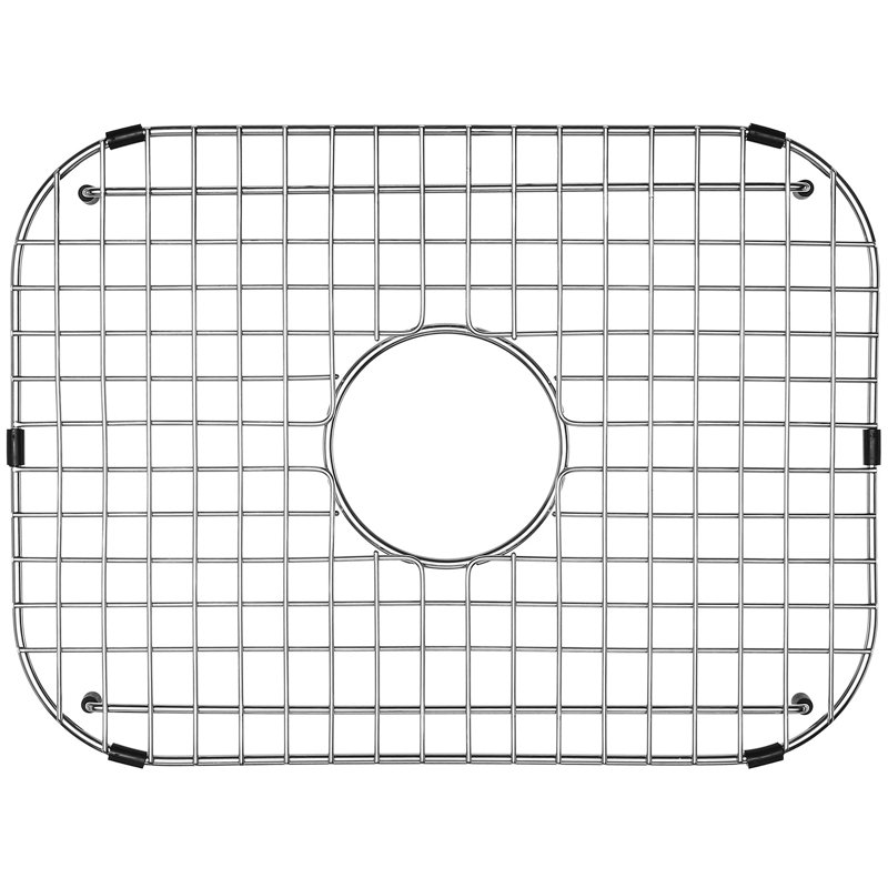 18.11-in x 13.39-in Center Drain Heavy-Duty Stainless Steel Sink Grid