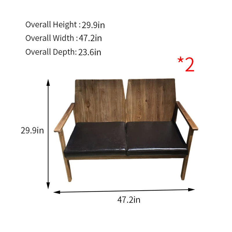 Banc de rangement pour restaurant et café