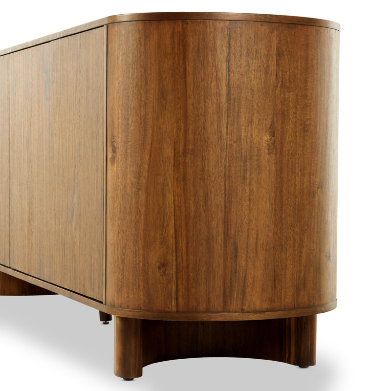 Paden Sideboard, Seasoned Brown Acacia