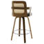 Tabouret de bar et tabouret de bar 26,77 po avec accoudoirs-684739678-684739670