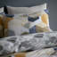 Hexagon Geometric Duvet Cover Set With Pillowcases-71812929