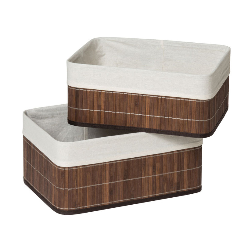 Laundry Set, Dark Brown