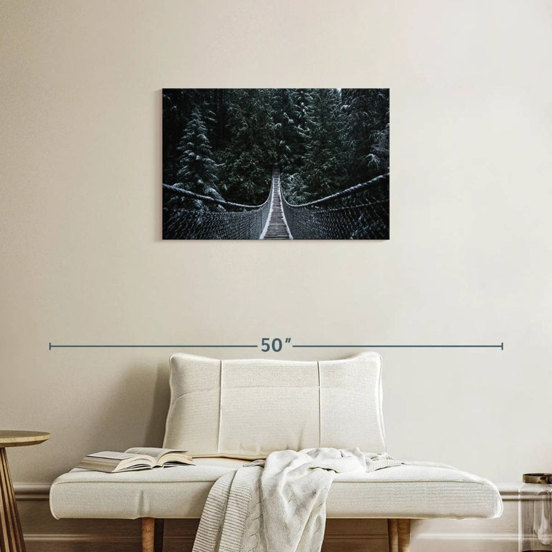 Lilie Vancouver Winter Wonderland Bridge, H 20 po x l 30 po