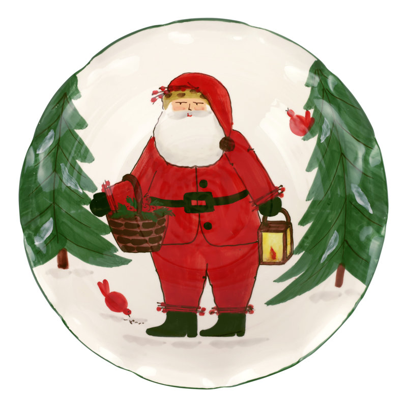 Old St. Nick Terra Bianca Fruit Bowl