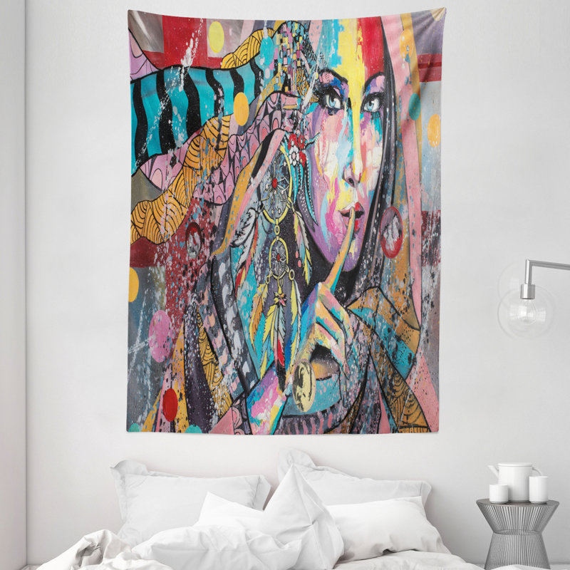 Polyester Tapestry, 80" H x 60" W