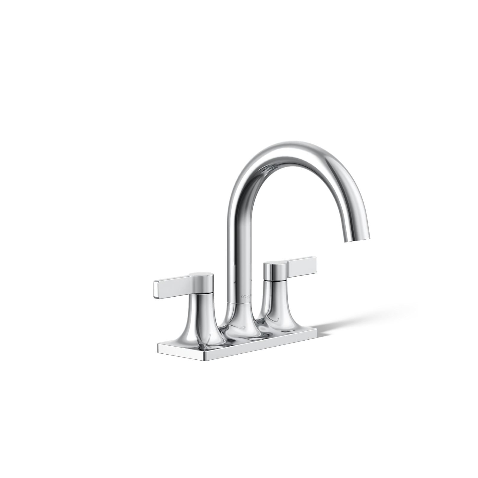 Venza Centerset Bathroom Sink Faucet 1.0 GPM, Polished Chrome